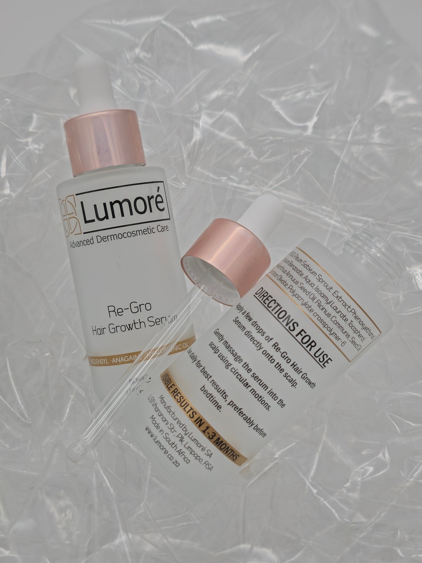 Lumoré Re-Gro Hair Growth Serum For Hair Loss & Thinning