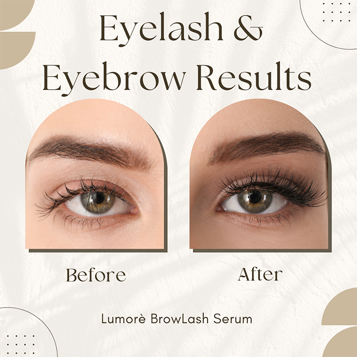 Lumoré BrowLash Boost Serum - Longer & Thicker Brows and Lashes