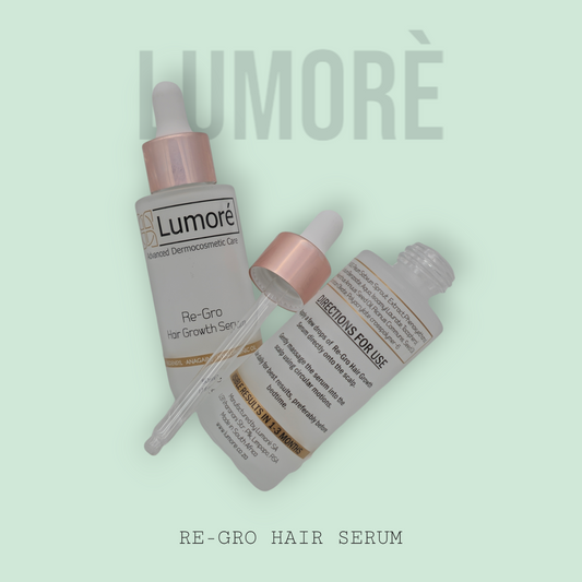 Lumoré Re-Gro Hair Growth Serum For Hair Loss & Thinning